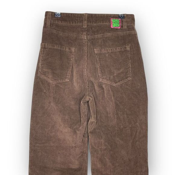 Empyre Tori Corduroy Pants Brown Skate Loose Baggy Relaxed Retro Women’s Size 2 - Picture 5 of 10